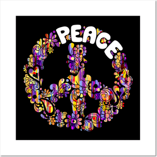 Love Peace Sign Posters and Art